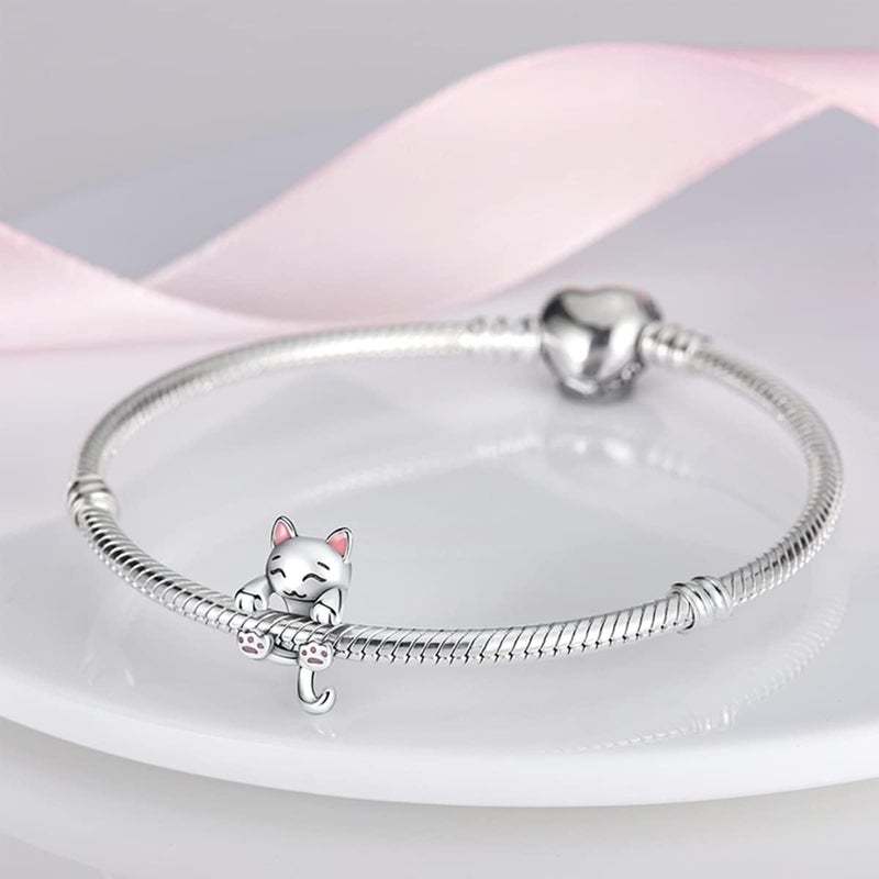 MULA 925 Sterling Silver Charms for Bracelets and Necklaces Beads Dangle Pendants Jewelry Charm for Women - Image 3